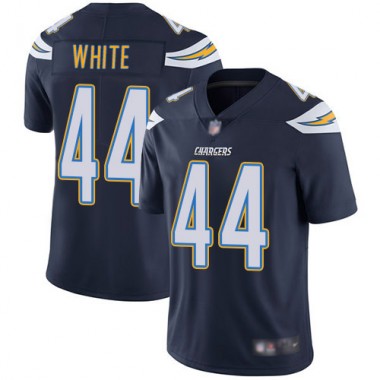 Los Angeles Chargers NFL Football Kyzir White Navy Blue Jersey Youth Limited #44 Home Vapor Untouchable